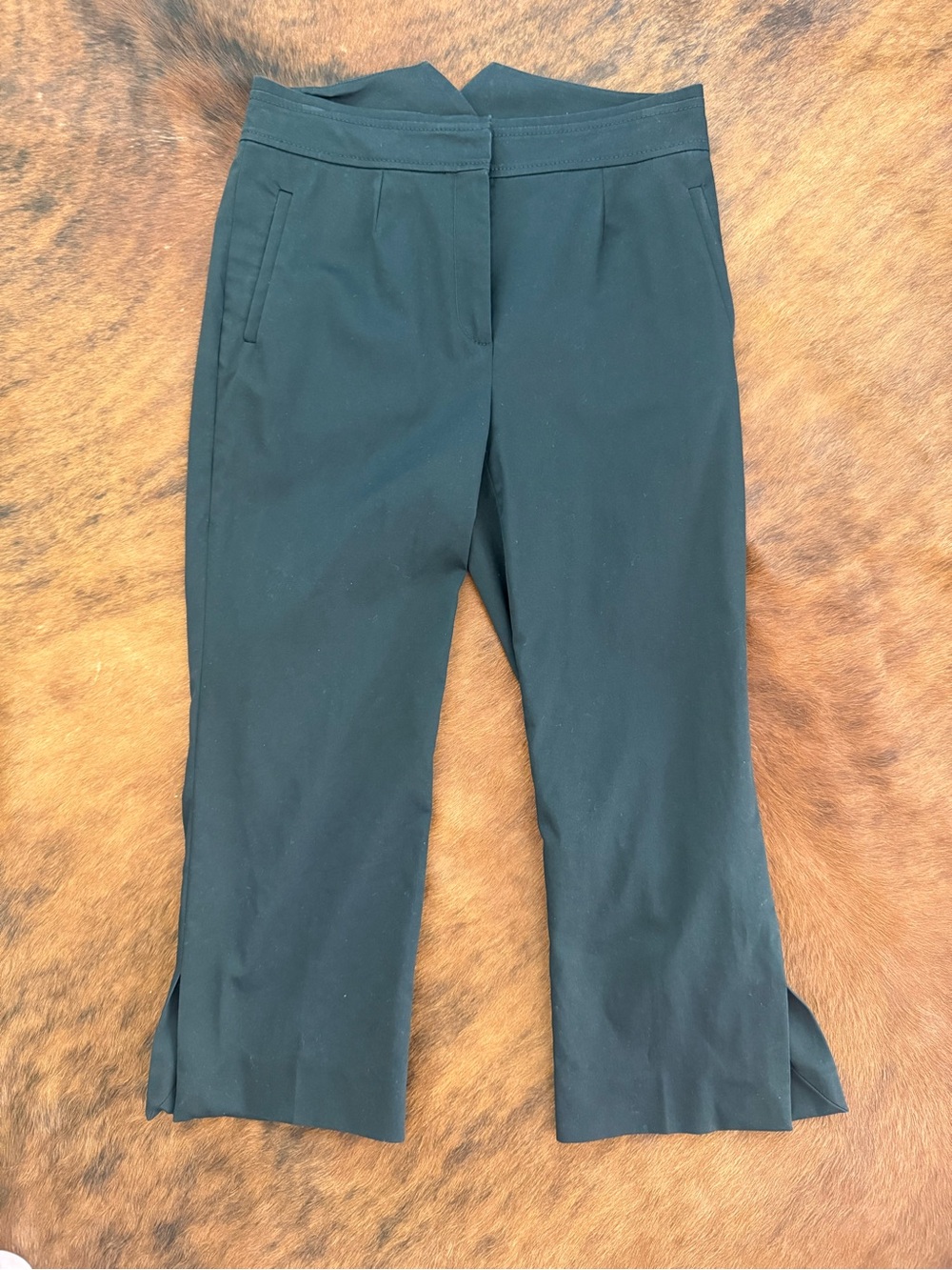 Celine Vintage Black Dress Pants with Waist Label